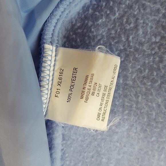 Columbia Womens Large Blue Fleece With Black Trim Very Good Condition - Picture 8 of 9